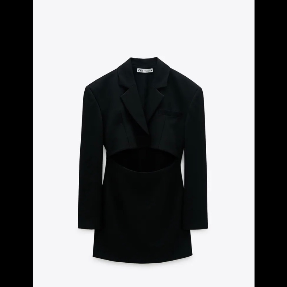 🔥🔥🔥Zara limited edition cut out blazer dress